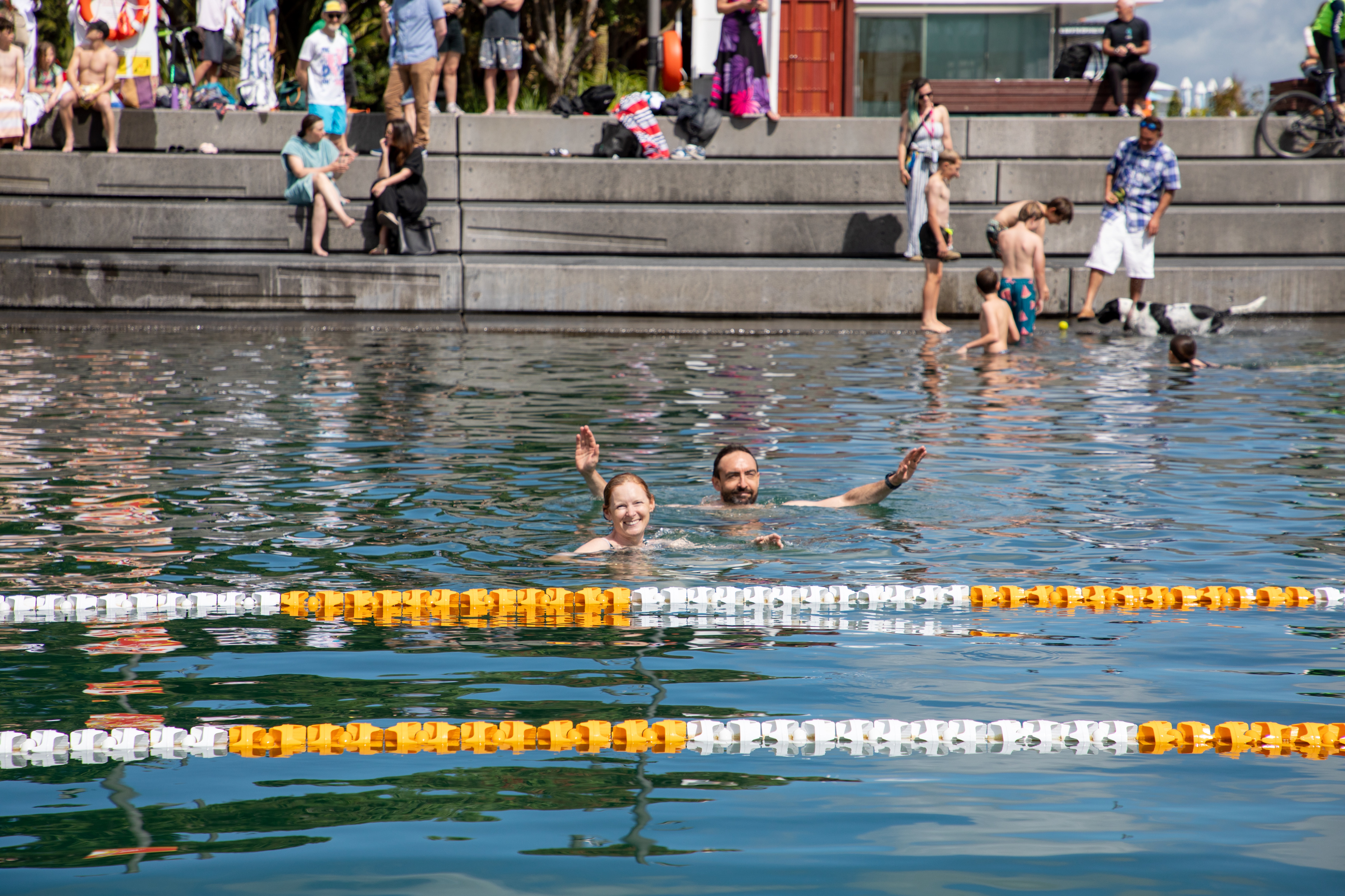 20241220 Karanga Plaza Harbour Pool Opening 2764