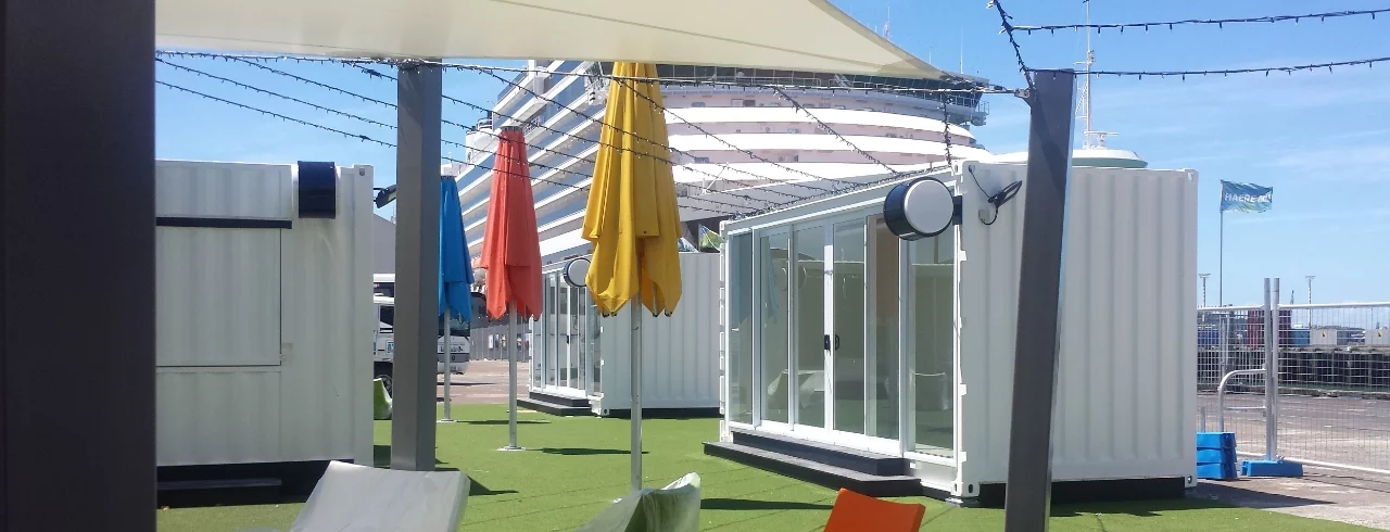 Pop Up Village Starts To Take Shape On Queens Wharf