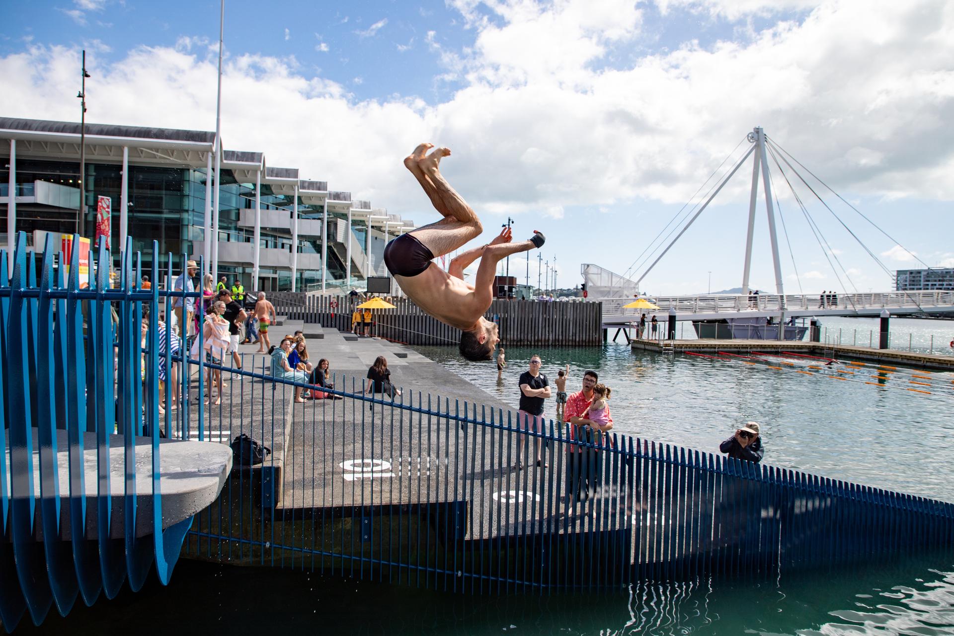 Karanga Plaza Harbour Pool Opening 2667